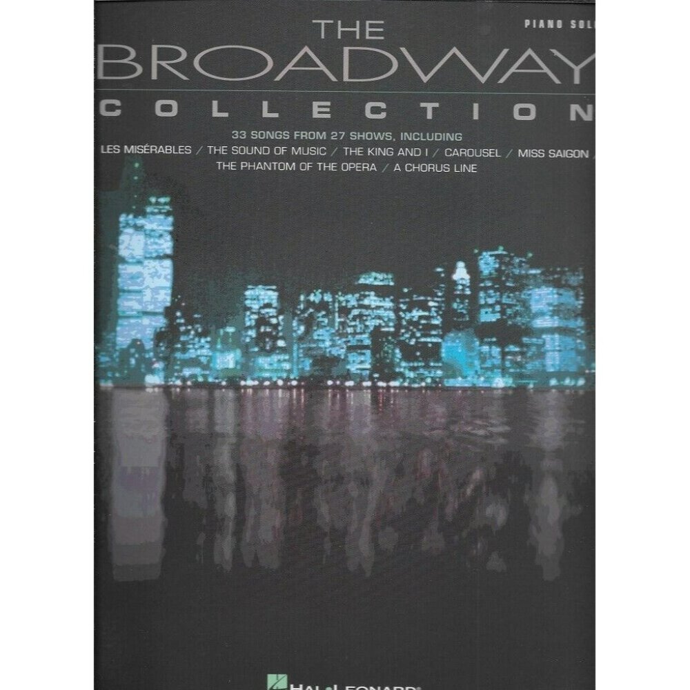 The Broadway Collection - Songbook - 33 Songs - Piano Solo NWOT 30052pb